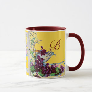 ROMANTICA Winter Landscape With Pansies Mug