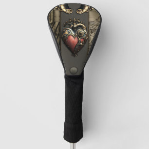 Romanticism in wheels and tubes the steampunk soul golf head cover