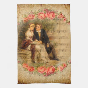 Romanticism Tea Towel
