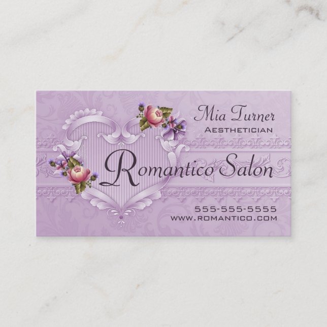 Romantico L Business Card (Front)