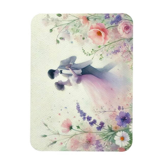 Romantik Wedding 1 Magnet (Vertical)