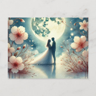 Romantik Wedding 7 Holiday Postcard