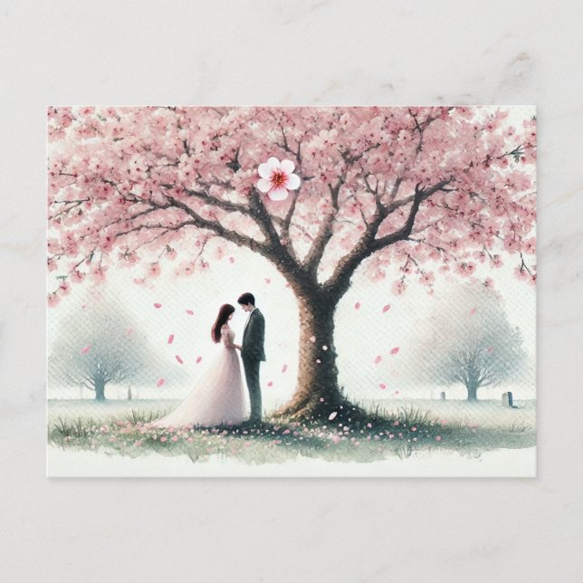 Romantik Wedding 9 Holiday Postcard (Front)