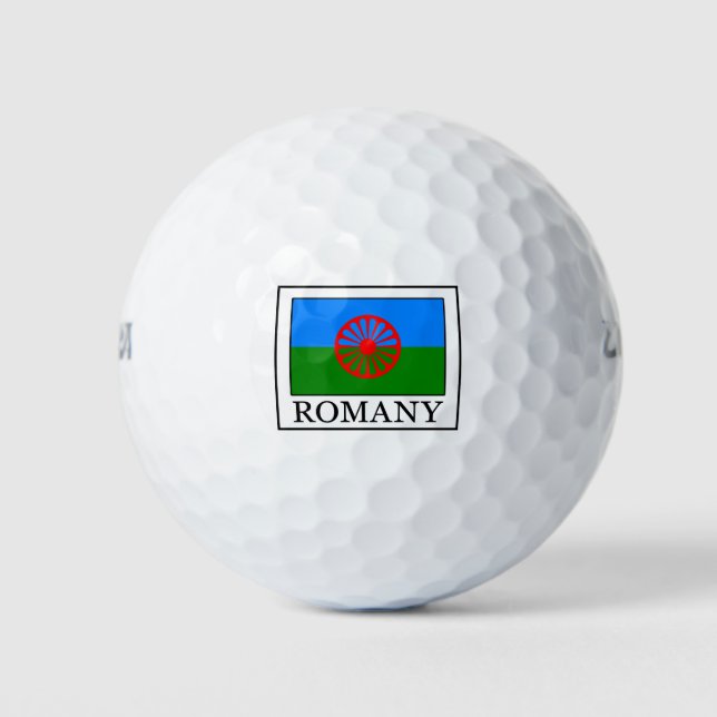 Romany Golf Balls (Front)