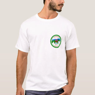 Romany Gypsy flag and horses T-Shirt
