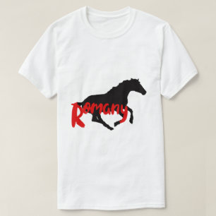 Romany Gypsy text and horse T-Shirt