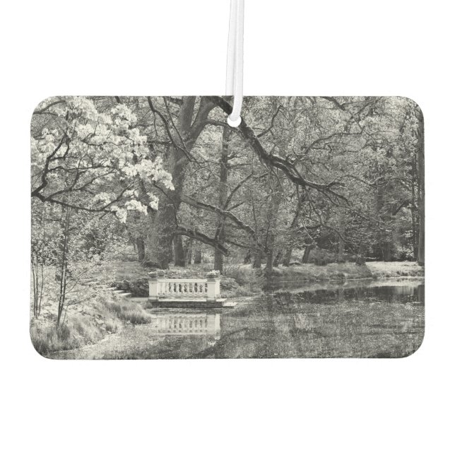 Romatic lake car air freshener (Back)