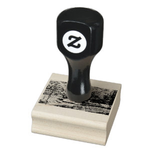 Romatic lake rubber stamp