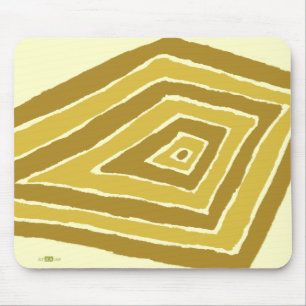 Romboidal amarillo. Mousepad
