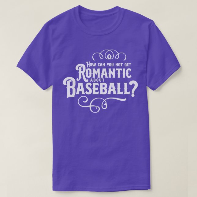 Romc About Baseball T-Shirt (Design Front)