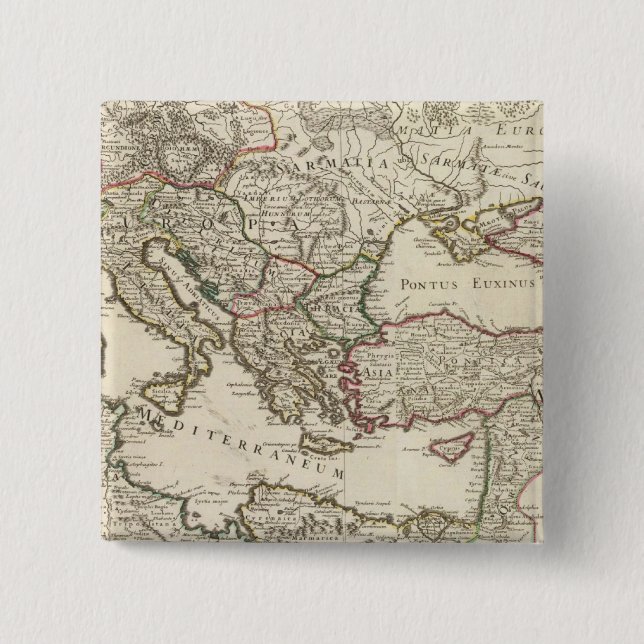 Rome 2 15 cm square badge (Front)