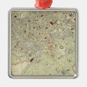 Rome 2 metal tree decoration