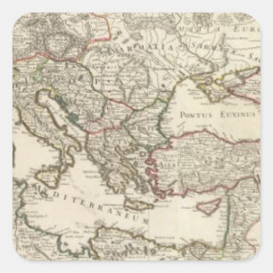 Rome 2 square sticker