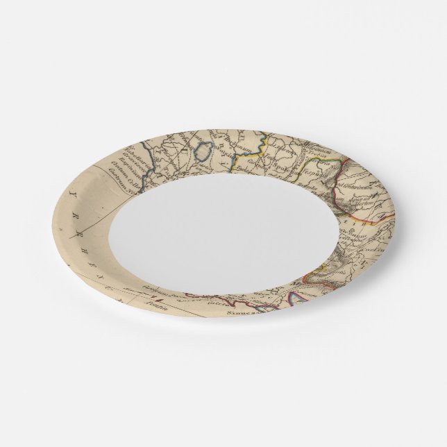 Rome 3 paper plate (Angled)