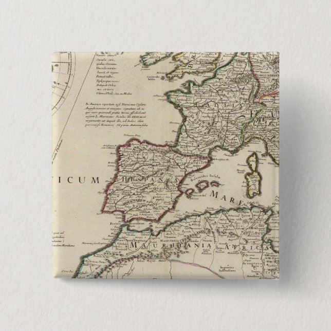 Rome 5 15 cm square badge (Front)