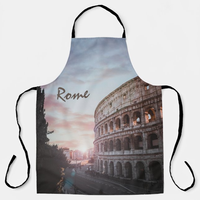 Rome Ancient Architecture sunset cityscape Apron (Front)