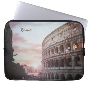 Rome Ancient Architecture sunset cityscape Laptop Sleeve