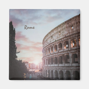 Rome Ancient Architecture sunset cityscape Magnet