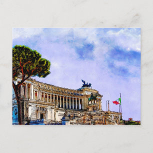 Rome art #rome postcard