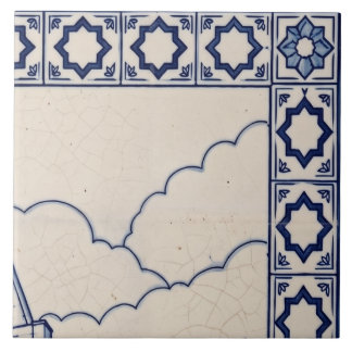 Rome Azulejo Mural Tile 2 of 6 Top Right