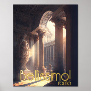 Rome Bellissimo Foil Prints