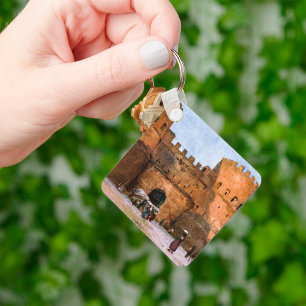 Rome Castle Keychain