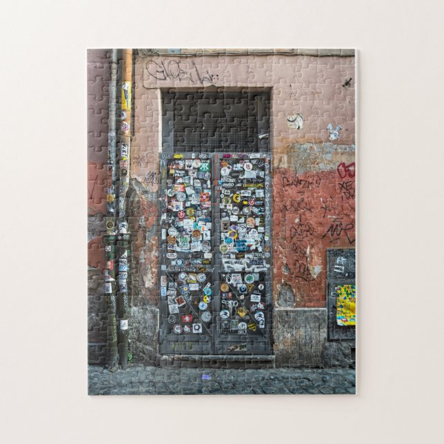 Rome City Door Jigsaw Puzzle (Vertical)