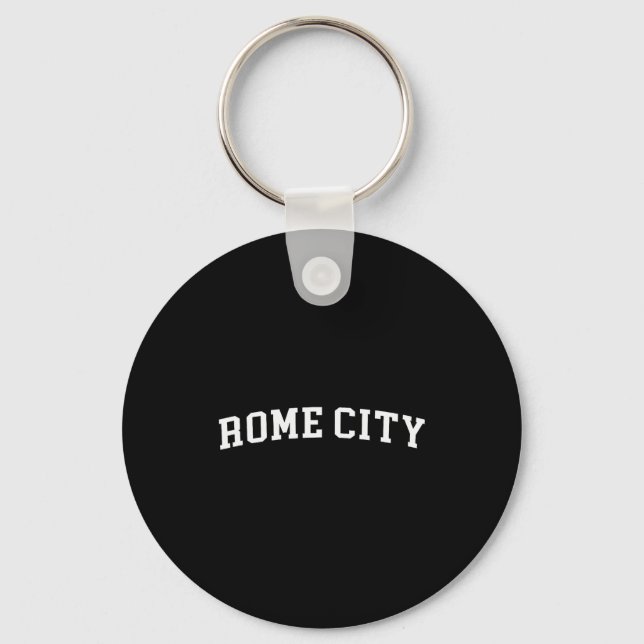 Rome City  Key Ring (Front)
