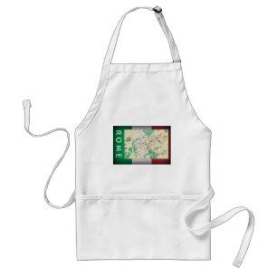 Rome City Map Standard Apron