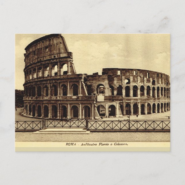 Rome,Colosseum  1890 Postcard (Front)