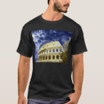 Rome Colosseum cloudy blue sky 1 T-Shirt<br><div class="desc">Rome Colosseum - Roma Colosseo photodesign by mindscaper art</div>