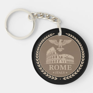 Rome Colosseum Italy Europe Key Ring