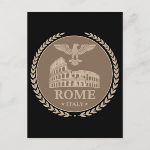 Rome Colosseum Italy Europe Postcard