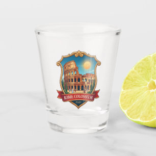 Rome Colosseum Italy Shot Glass