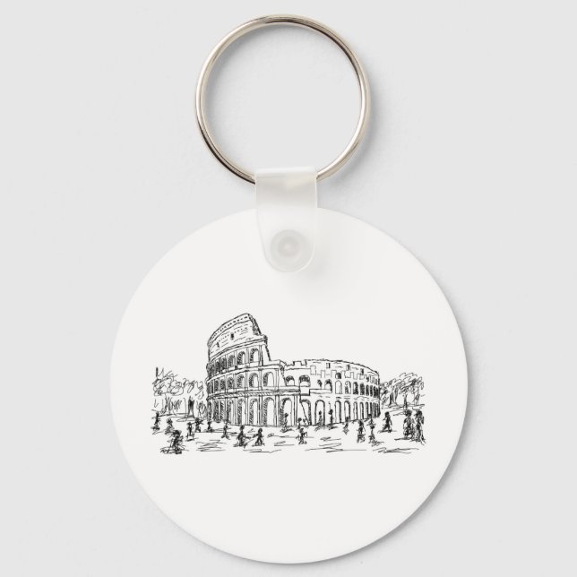rome colosseum key ring (Front)