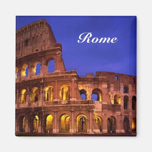 Image of rome colosseum magnet