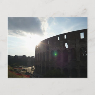 Rome Colosseum Postcard