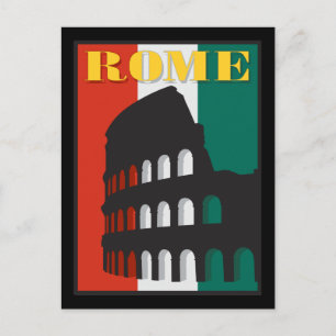 Rome Colosseum Postcard