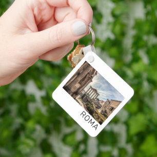 Rome Forum Romanum Italy Holiday Souvenir Key Ring