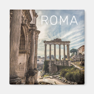 Rome Forum Romanum Italy Holiday Souvenir Magnet
