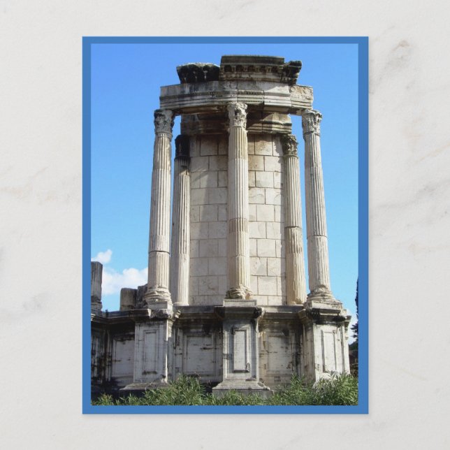 Rome (Forum Ruins) Postcard (Front)