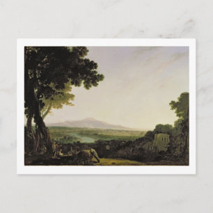Rome from the Villa Madama (oil on canvas) Postcard