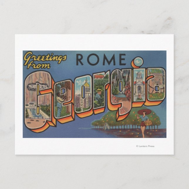 Rome, GeorgiaLarge Letter ScenesRome, GA Postcard (Front)