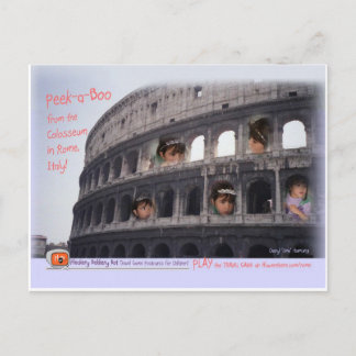 Rome ~ Grab your Tiara!  Let's go to the Colossem! Postcard