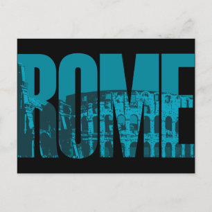 Rome Graphic Postcard