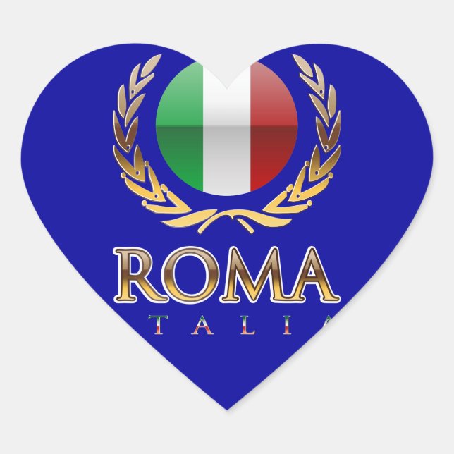 Rome Heart Sticker (Front)