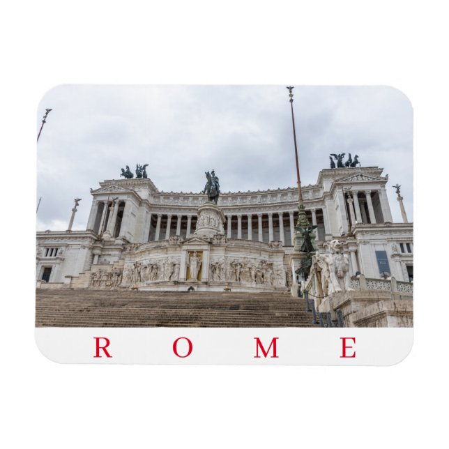 Rome Il Vittoriano fridge magnet (Horizontal)