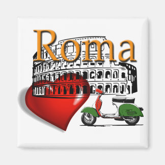Rome in my Heart Magnet