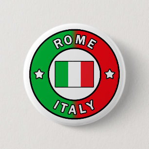 Rome Italy 6 Cm Round Badge