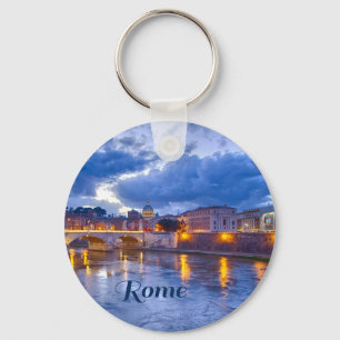 Rome Italy Beautiful Key Ring